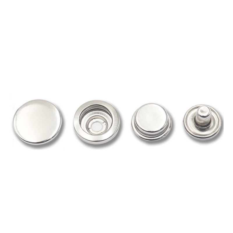 SS501 15mm平面四合扣 不锈钢