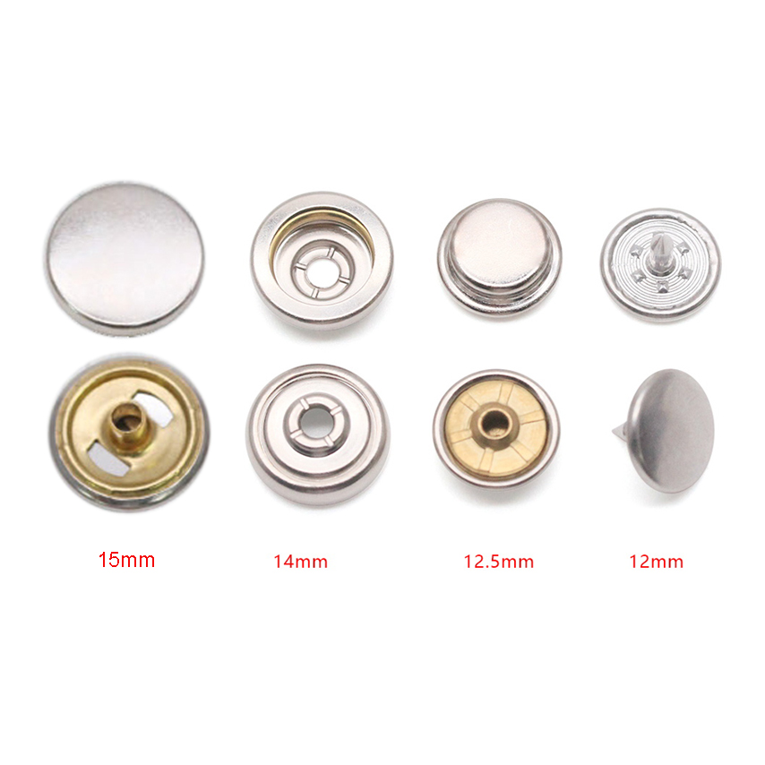 15mm平面四合扣（S501尖钉款）