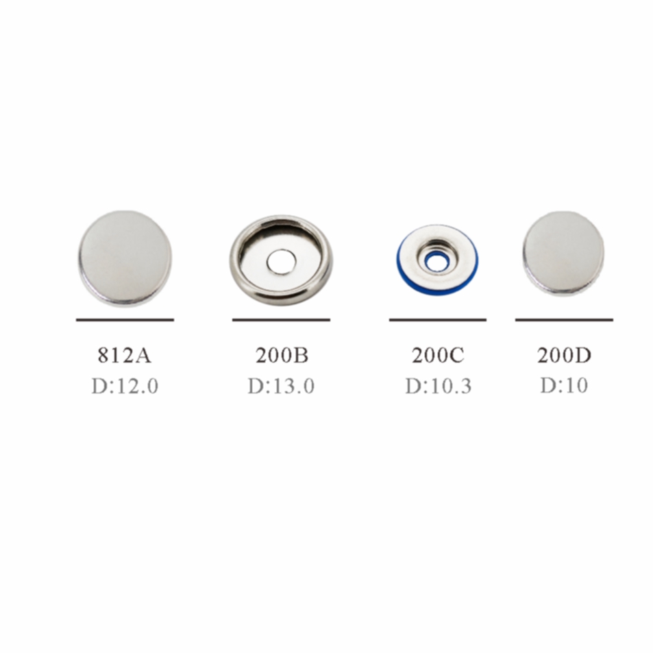 12mm 超簿四合扣 专利款
