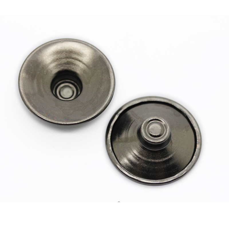 25mm窝面一体工字钮配双叉钉