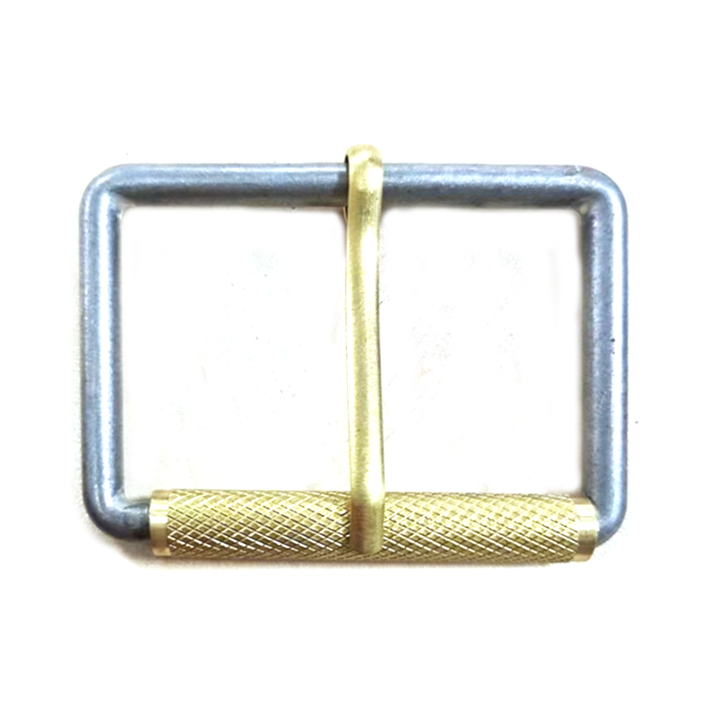 WA7324-ZP   内径35*53*5mm 合金方扣配铜针和滚花无缝管