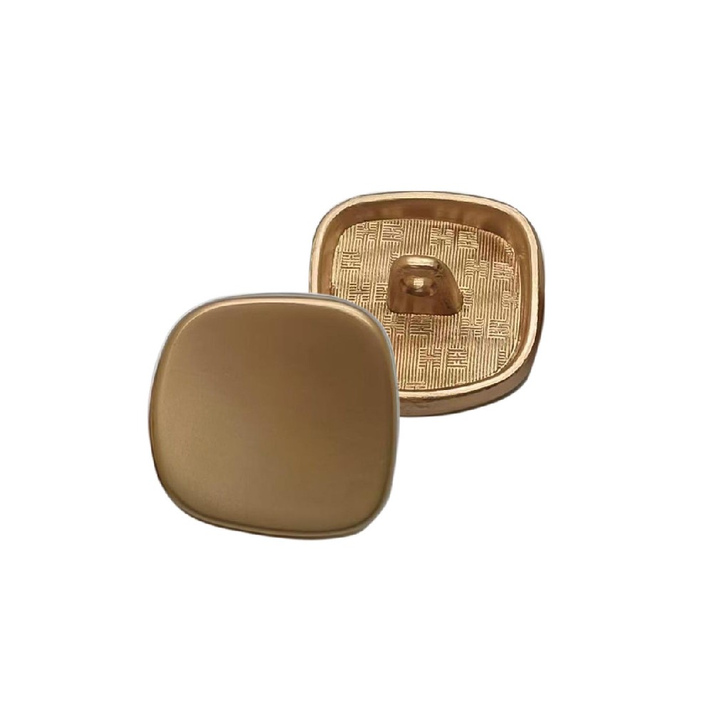 16mm合金方形异形面线脚钮