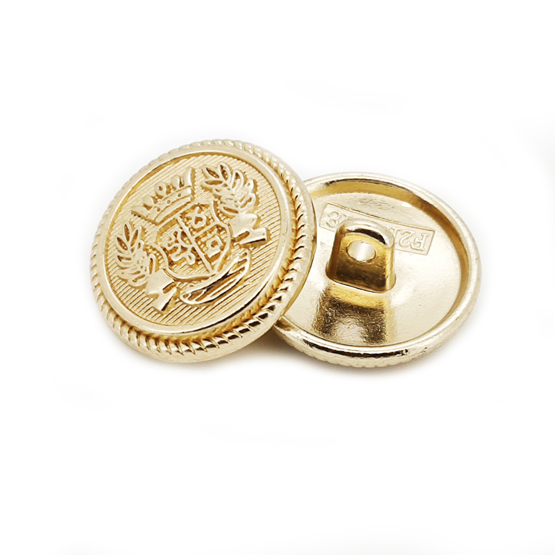 19mm 合金线脚钮凸皇冠