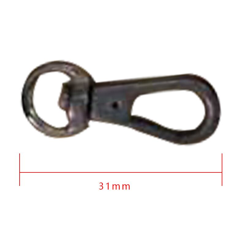 WG3741  31mm 合金狗扣（0圈）