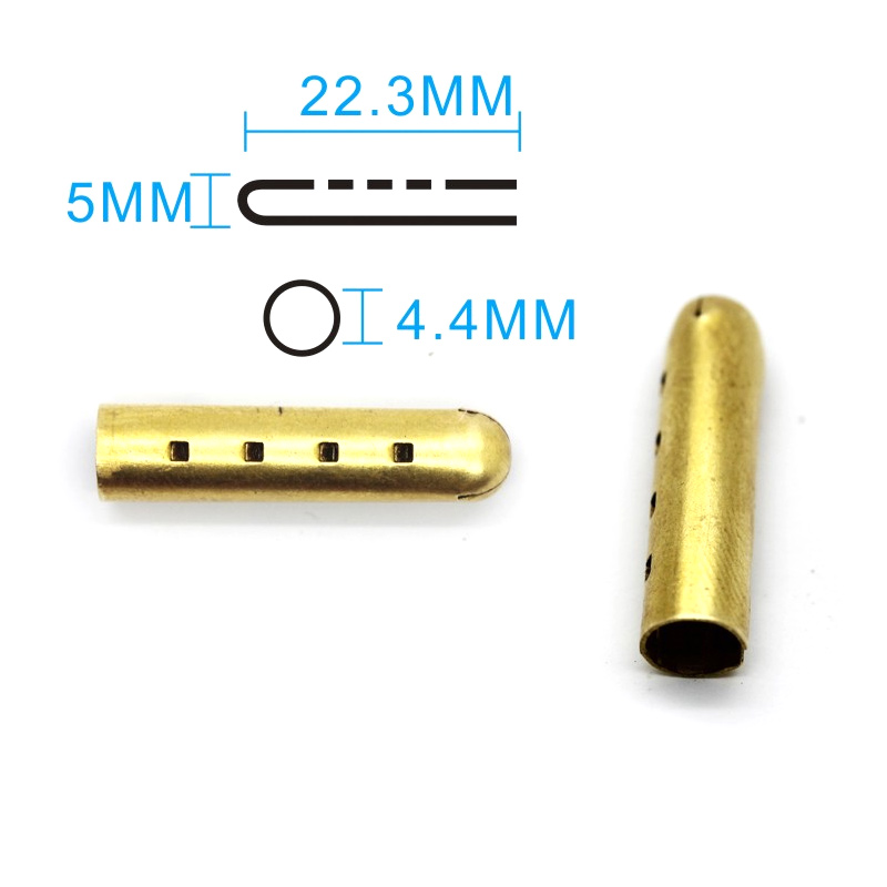 22.3*5*4.4mm 铜子弹头尾夹