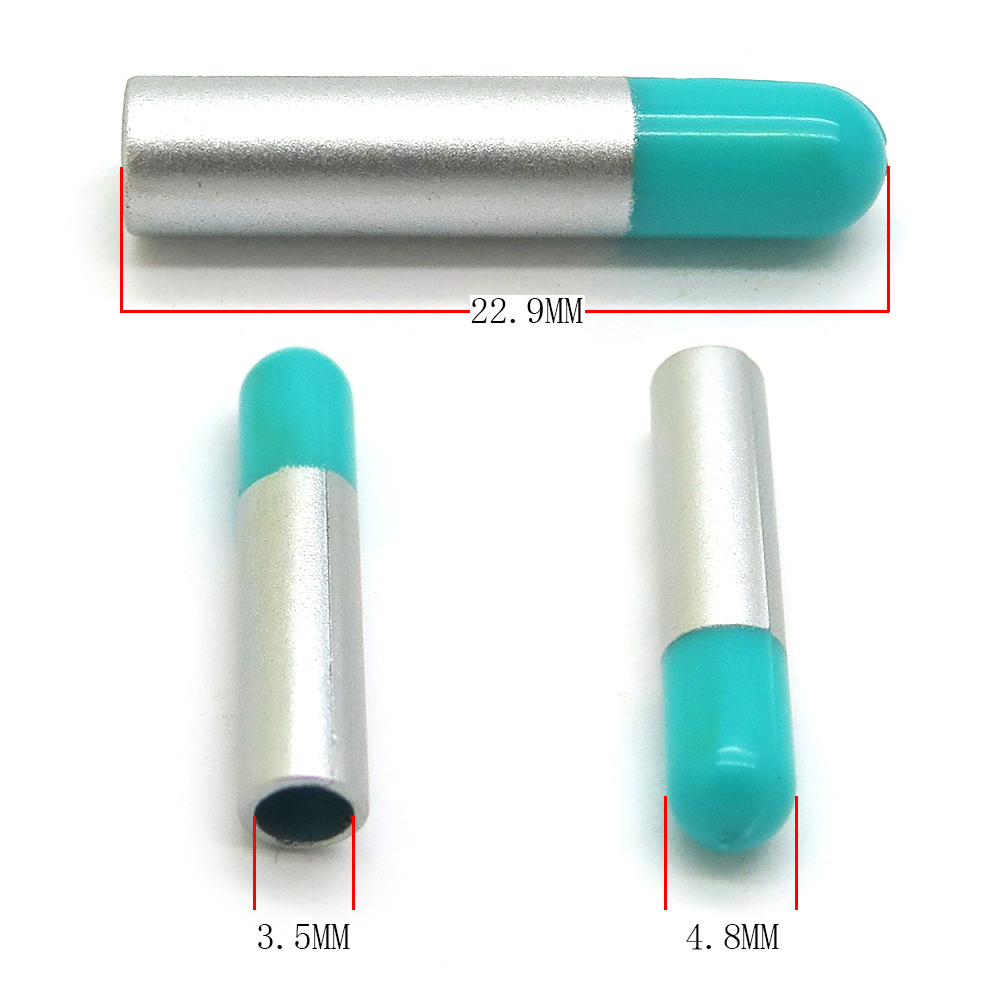 WG4784  TS0222-22.9*3.5mm子弹头拼接色尾夹