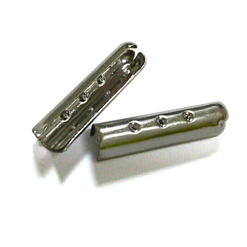 WG3762  20*4.2mm 铜光身全开型3孔子弹头尾夹