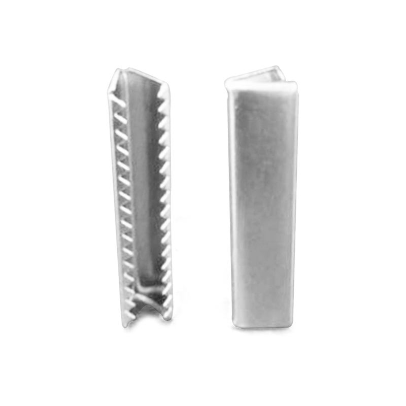 WG3564  25*6mm铜光身带齿尾夹