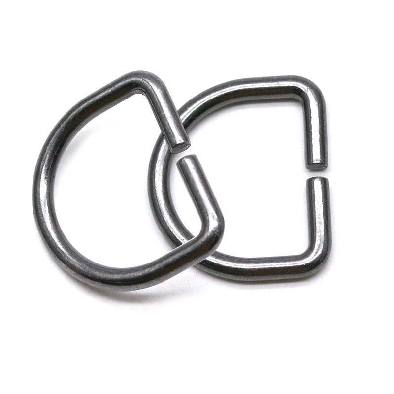 WA6548  内径24.6*21*3.3mm （外径31.5*27mm ）合金开口D字扣