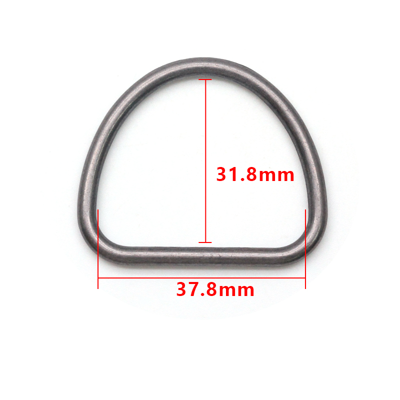 WA4340  37.8*31.8mm内径合金D字扣