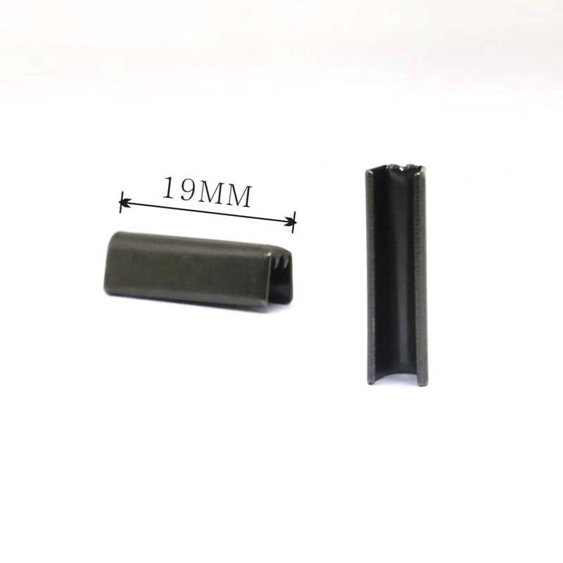 WG3259  19*6mm光身款U形铜尾夹