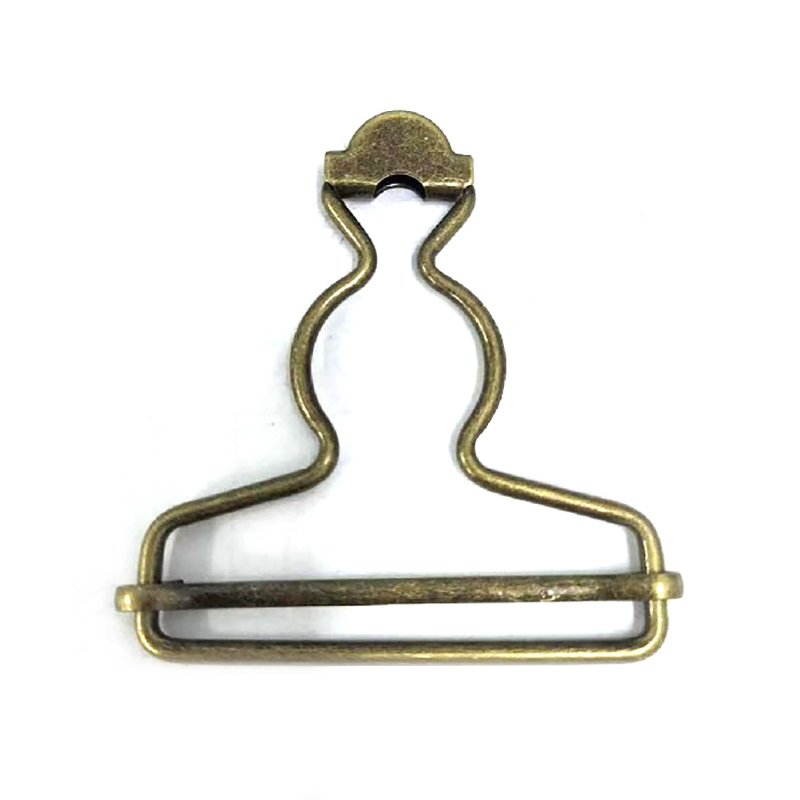 WG4968  内径45mm线径2.3mm铜葫芦扣带针