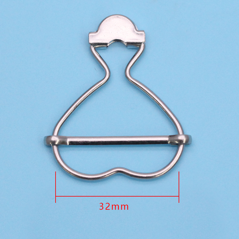 WG4578  内径32mm心形单针葫芦扣