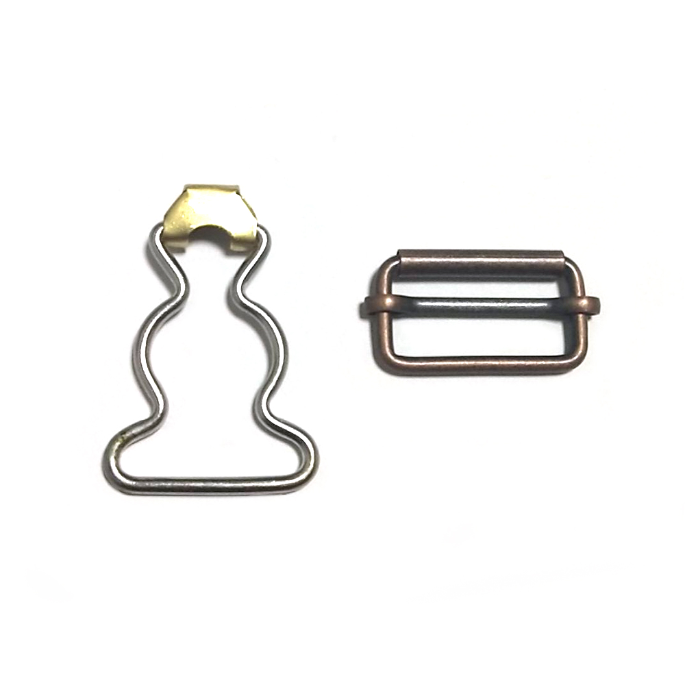 WG3267-1  内径26mm*线径2.65mm葫芦扣＋内径26mm*线径2.65mm调节扣(配套)