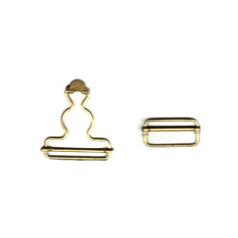 WG0667  内径2*38mm带拉芯针葫芦扣+内径2*38mm调节扣