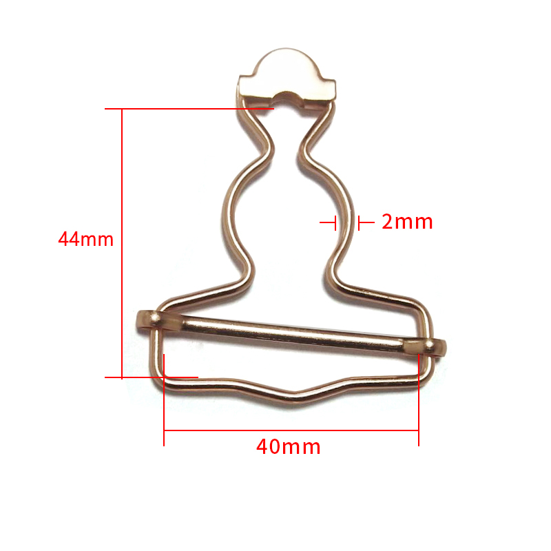 LS3095 内高44mm内宽40mm线径2mm 铜葫芦扣