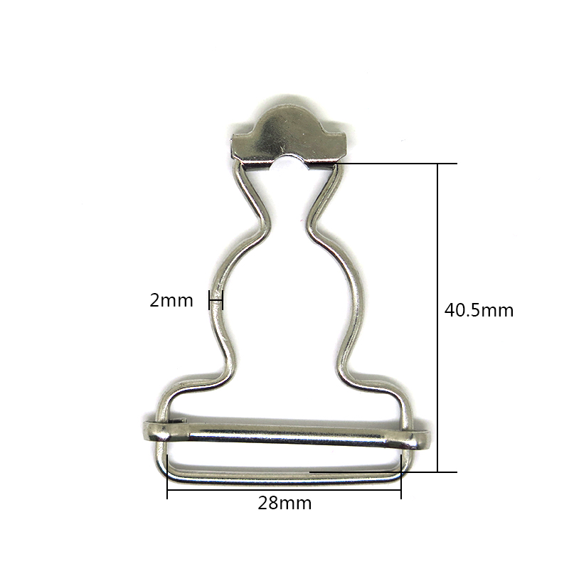 LS3086  内高40.5内宽28线径2 铜葫芦扣
