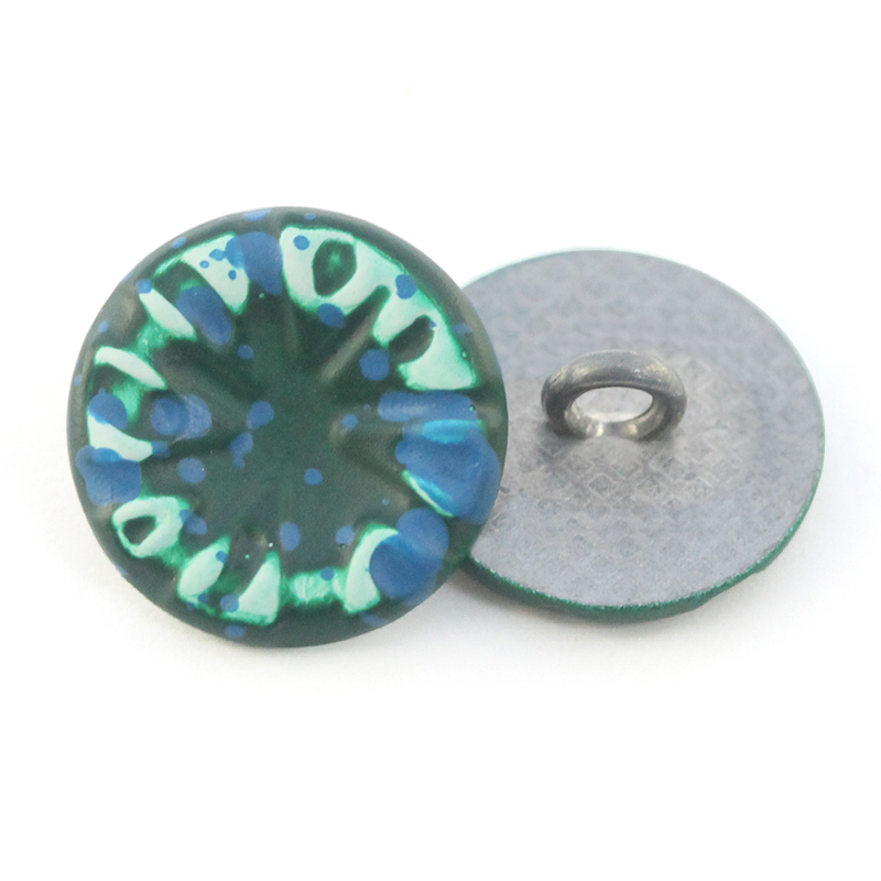 15mm 合金艺术面 线脚钮