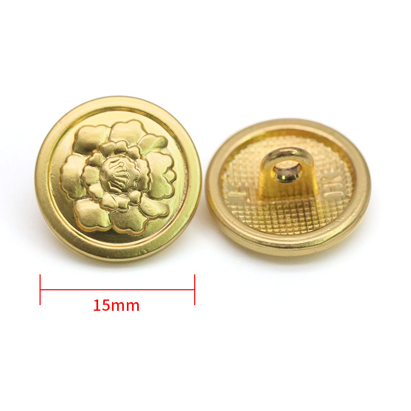 WA6750-24L  15mm合金面 铁路制肩扣 线脚钮