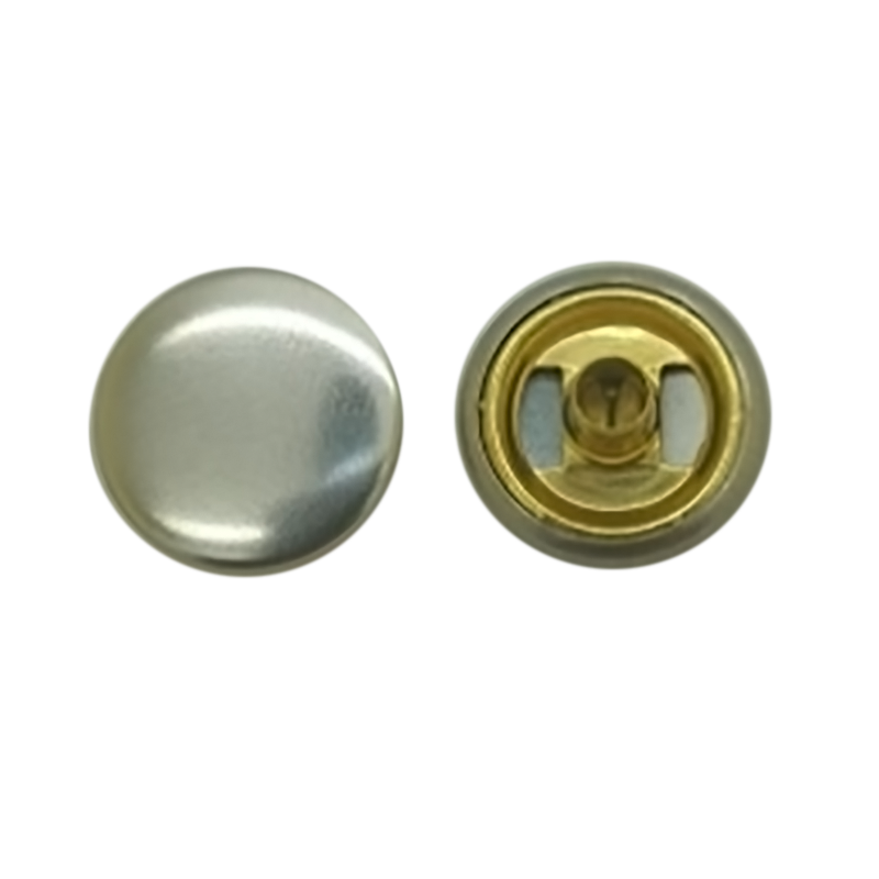15mm不锈钢光身急钮面（冧粗孔铜笛）