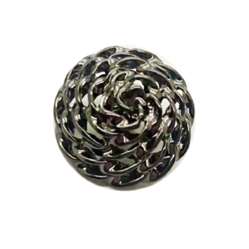 WA7444  21mm 合金镂空线脚钮（甩模）