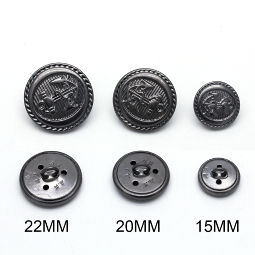 15mm 铜皮制服船锚穿线脚钮