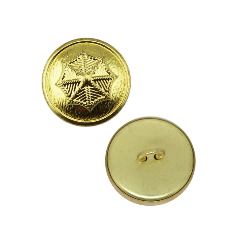 WH2536-1 15mm雨伞图案铜夹线脚钮 制服扣子