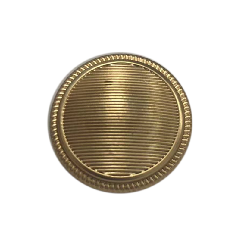 15mm条纹合金线脚钮