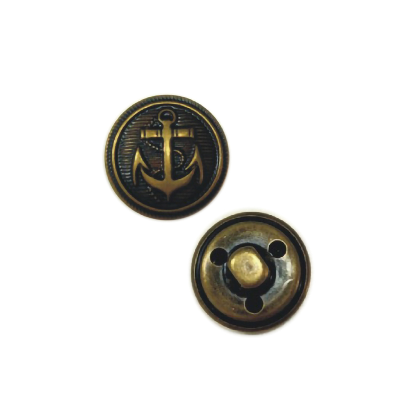 18mm铜方脚线脚钮 船锚