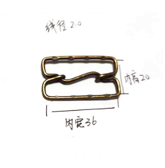 内宽36.0*20.0*2.0MM铜质马扣
