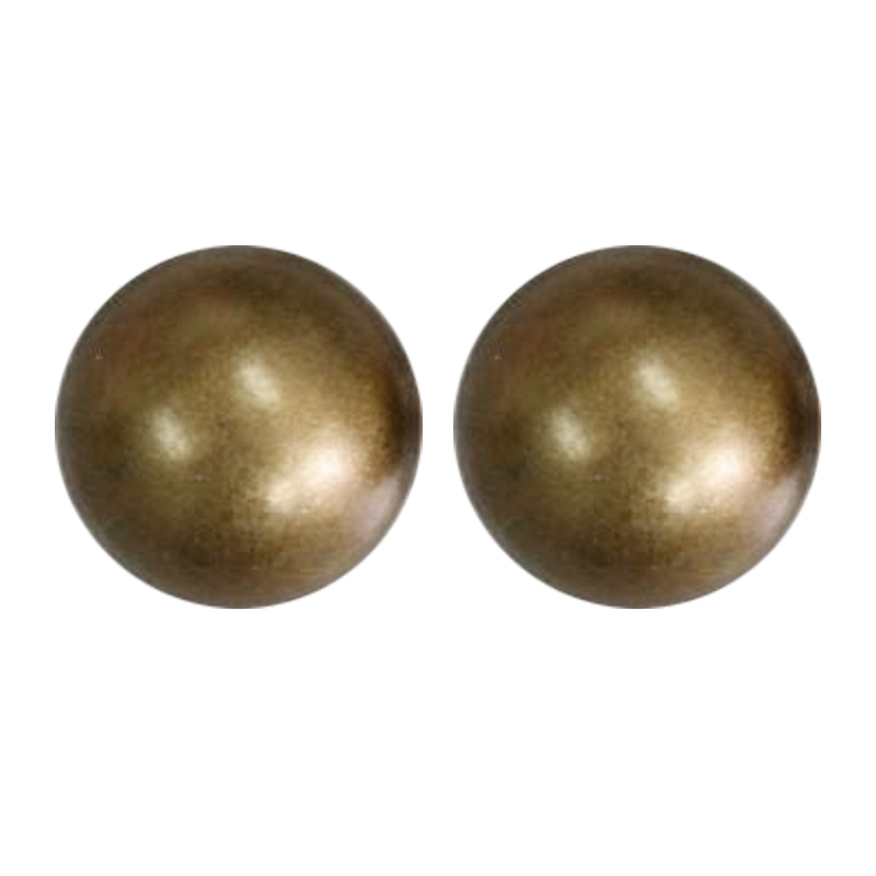 10mm微卜铜光身线脚钮