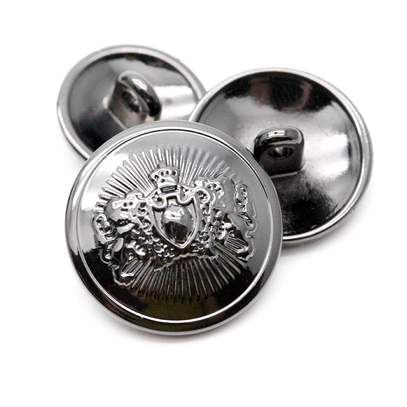 20.0mm 双狮皇冠大衣扣线脚钮