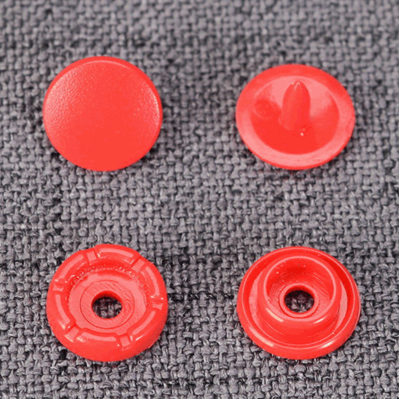 T09  9mm塑料纽扣  9mm子母扣