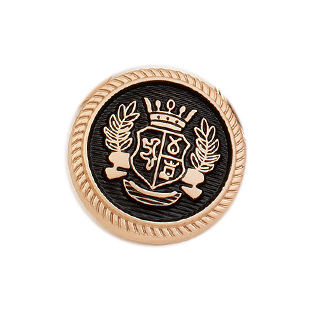 皇冠点胶线脚钮