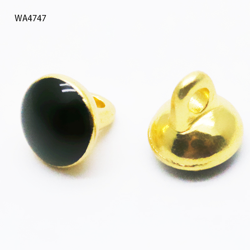 6*6.5mm合金高脚线脚钮 滴胶