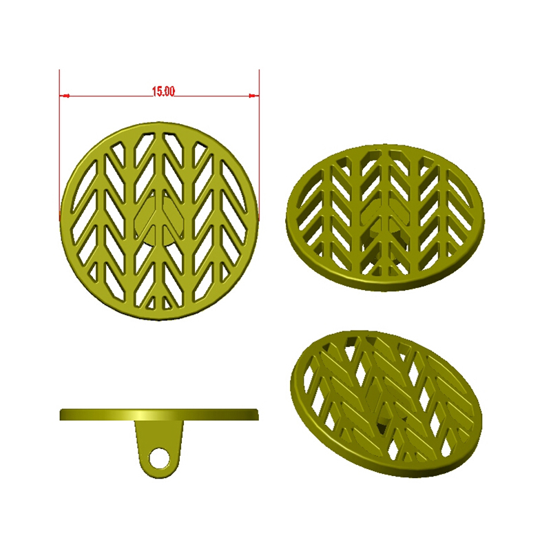 15mm合金镂空线脚钮