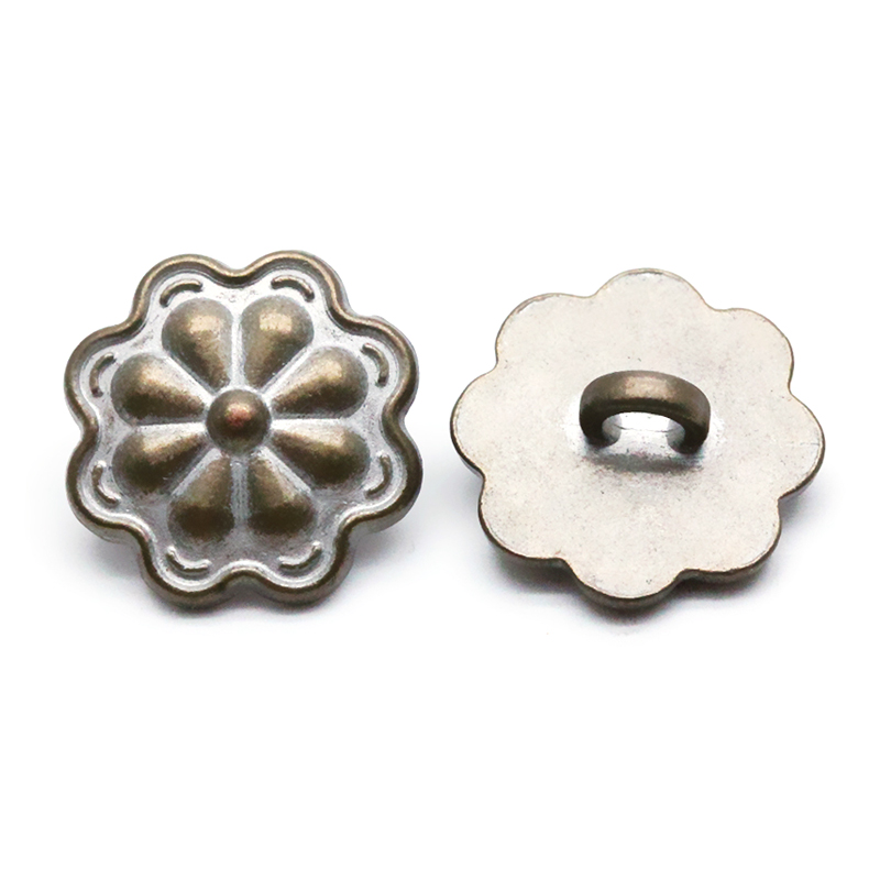 10mm合金时装线脚钮 合金脚钮