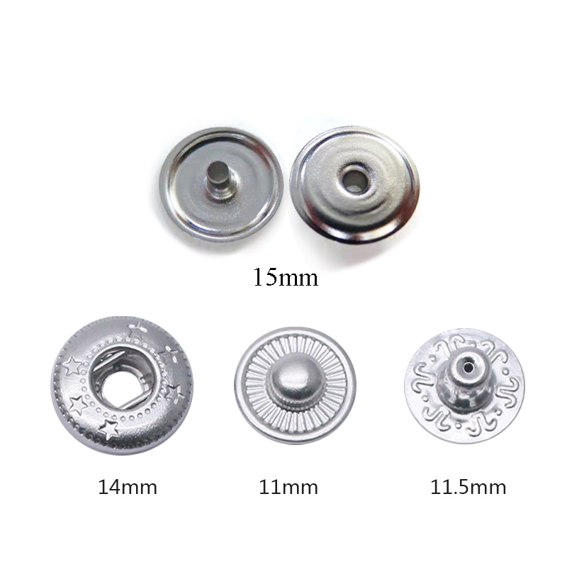 484#  15.0mm暗面四合扣