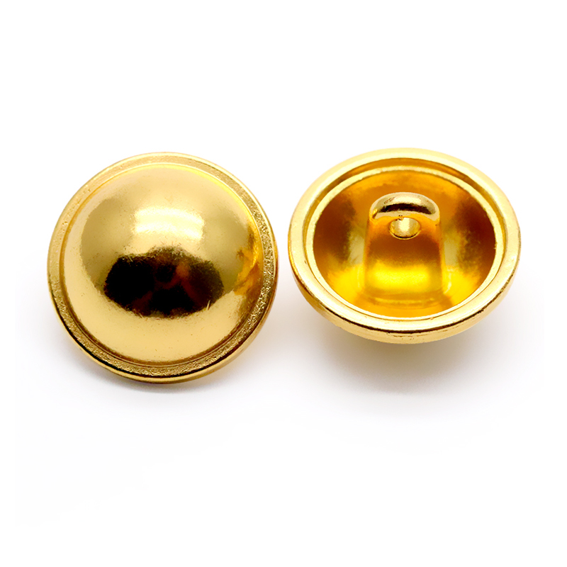 18mm金色半圆压边线脚钮