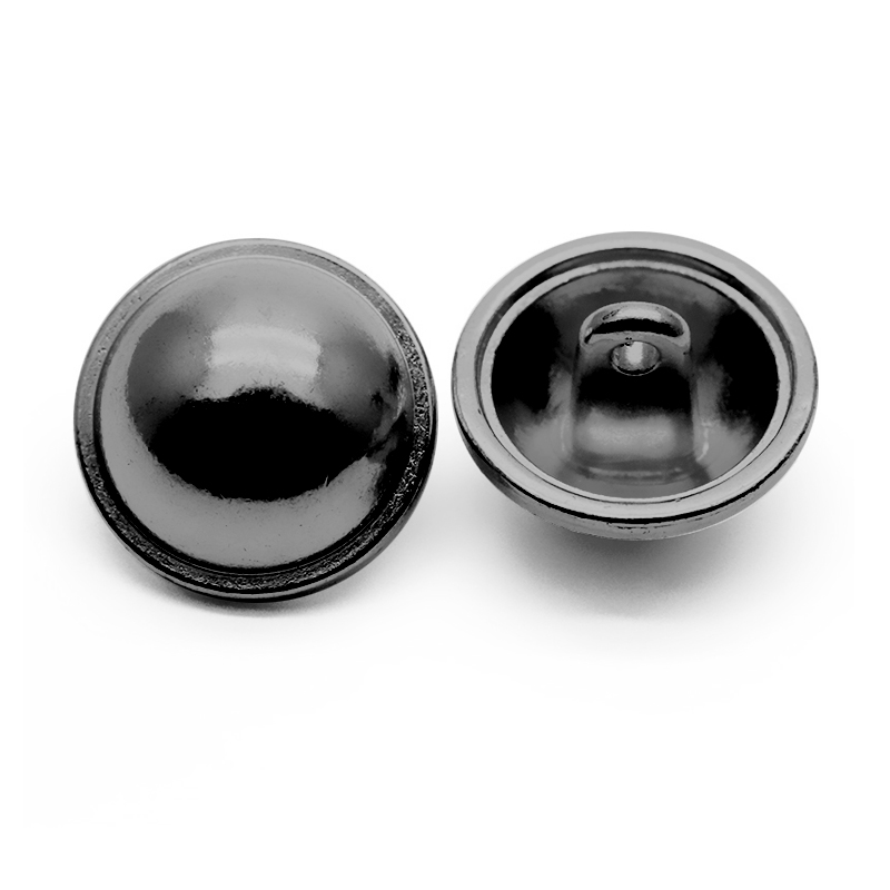 20mm亮黑色线脚钮