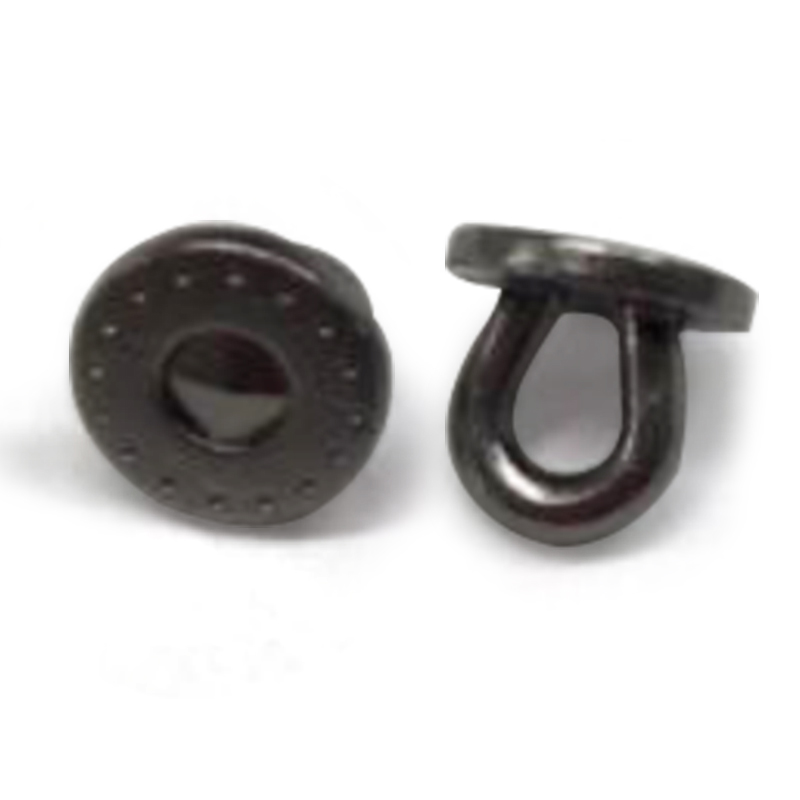 9.0mm 合金中性凹点线脚钮