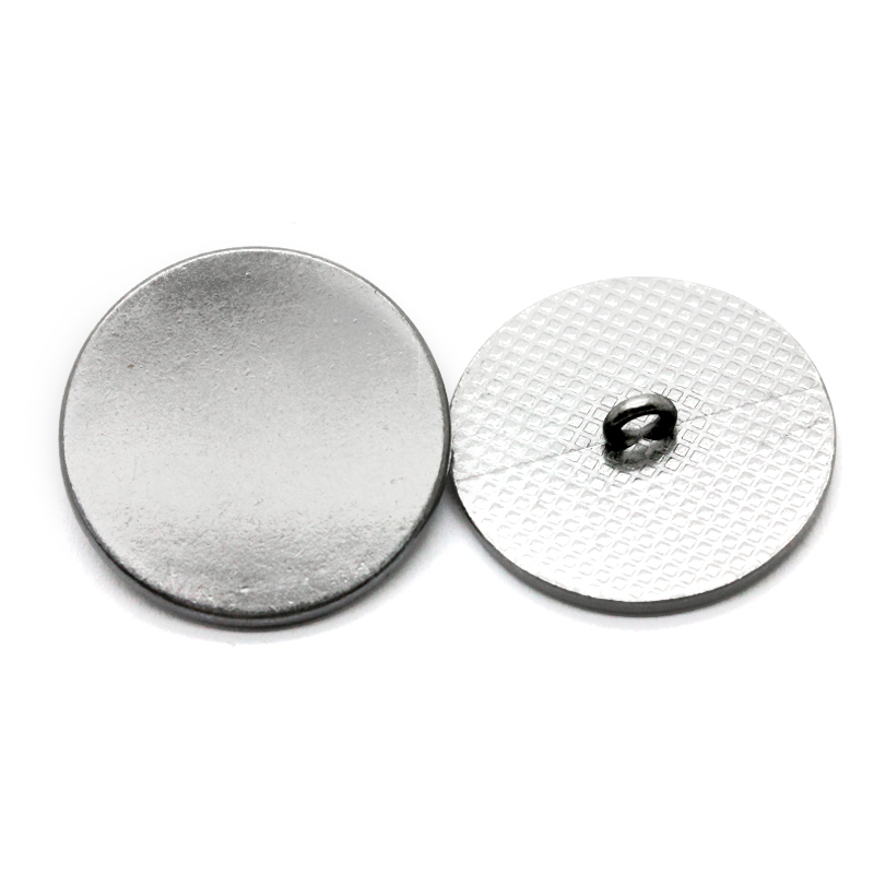 WA6089  25mm  合金光身平面线脚钮  衬衣大衣纽扣  手缝钮扣 风衣线脚钮