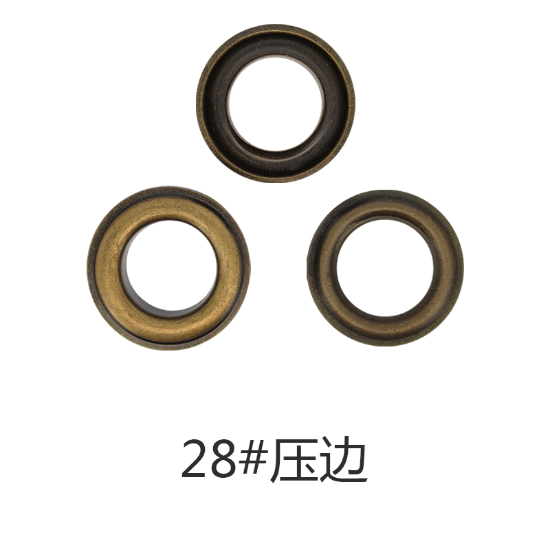 28#   23.5mm)铜压边鸡眼配介子