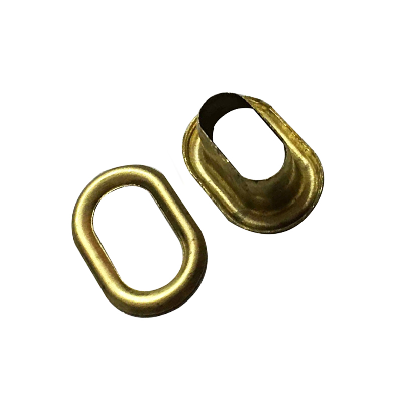 7.5*4.0mm铜椭圆形鸡眼 配介子
