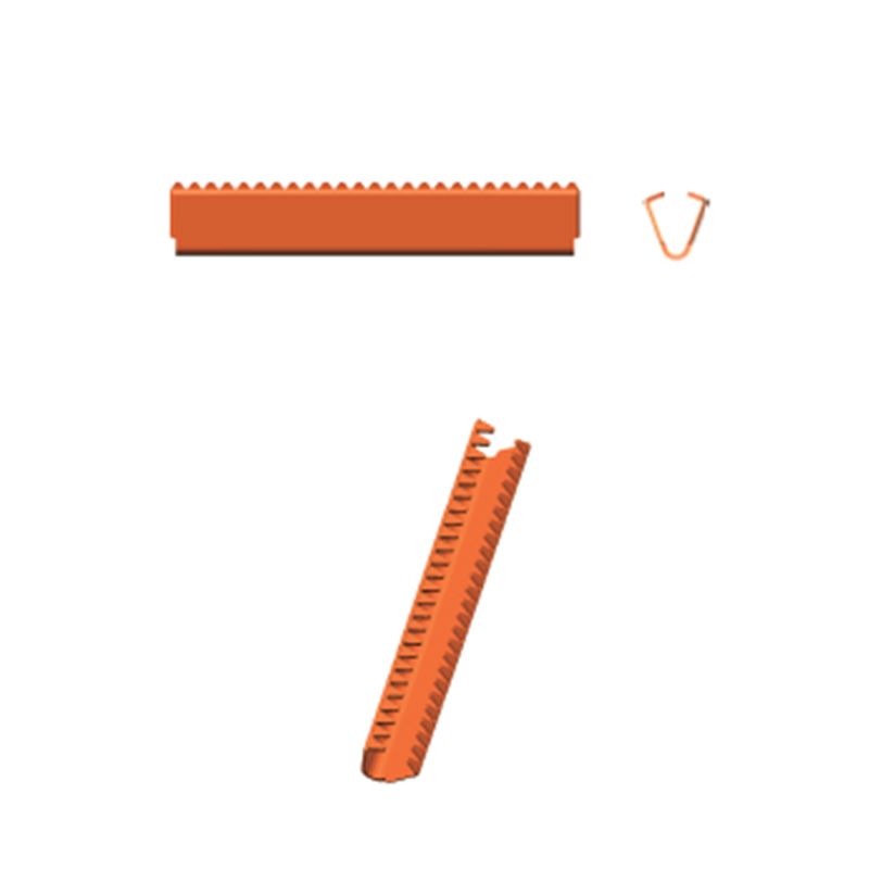 WG4997  30*5mm光身V形尾夹带凹角