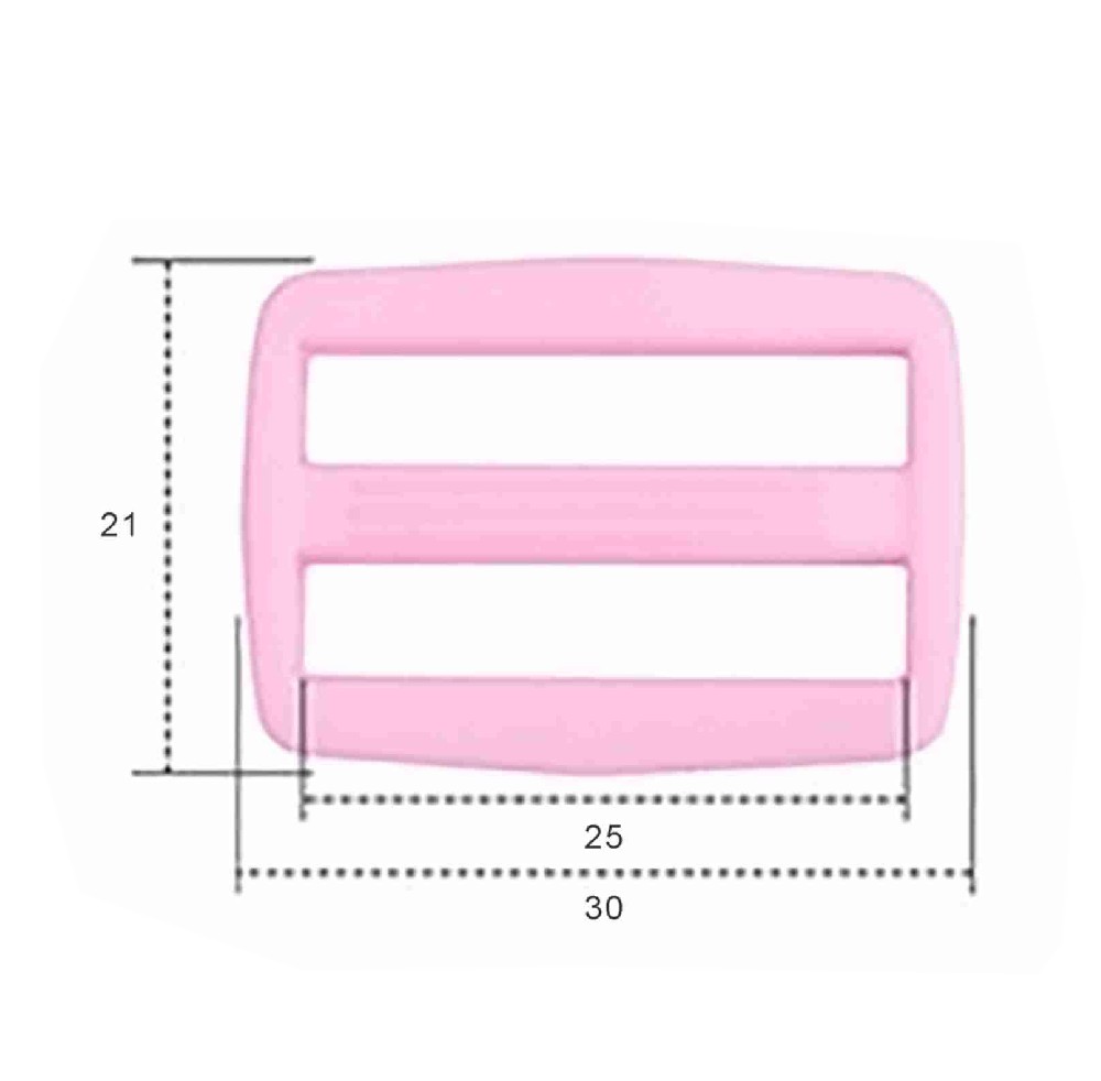 25mm 内径 NYLON 日字扣加厚三档扣背包书包