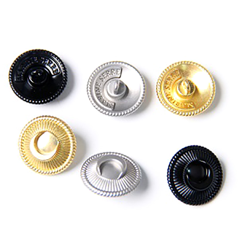 18mm月形浮雕挂电合金军徽扣