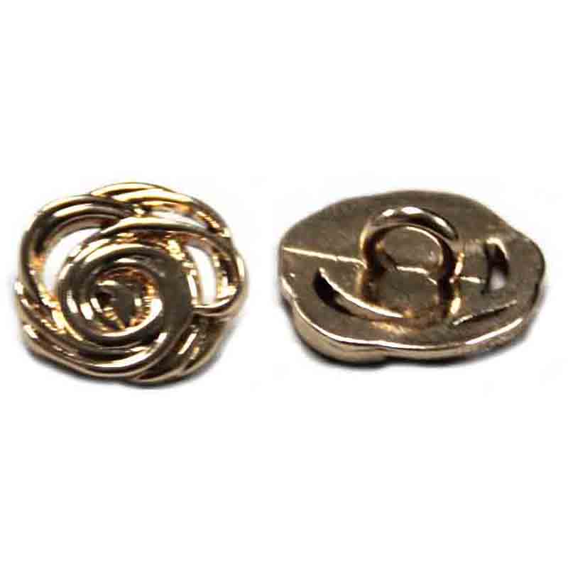 14.5*13mm 不规则花型线脚钮