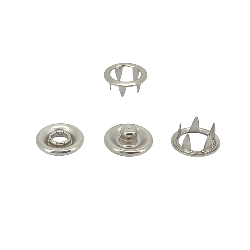 9.2mm双穿面五爪扣 白叻色