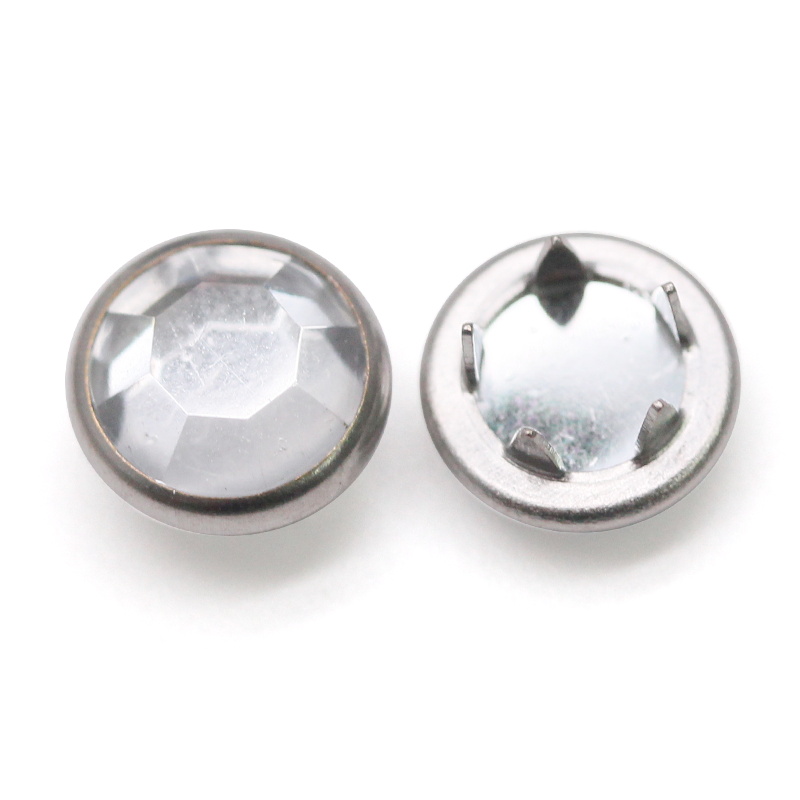 333# 11.7mm哑克叻 珠光五爪扣